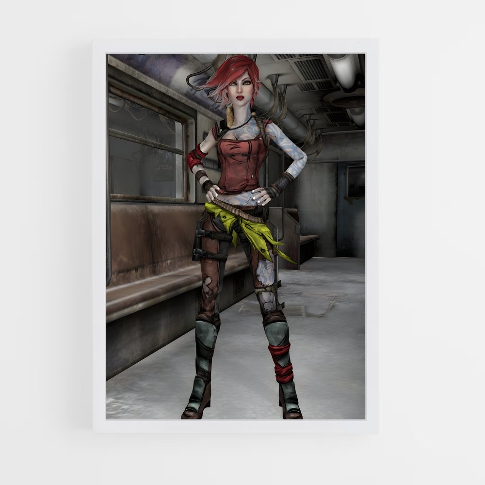 Poster Lilith en Action – affiche Borderlands (vue 3)